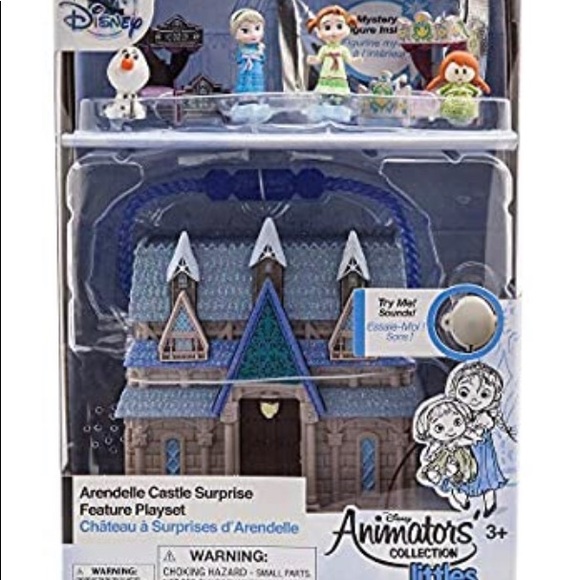 Disney Other - New Frozen Mini Disney Playset Elsa & Anna